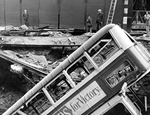 Blitz in London -- Balham High Road, WW2