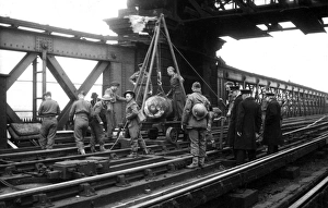 Blitz in London -- bomb disposal at Charing Cross