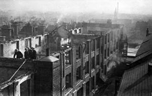 Blitz in London -- Britannia Row, Islington, WW2