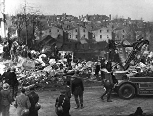 Blitz in London -- Invicta Road, Westcombe Park, WW2