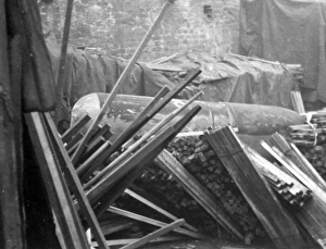 Blitz in London -- Union Road, Rotherhithe, WW2