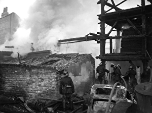 Fire at 13 Essex Road, Islington Green, N1