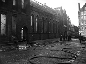 Fire at Eccleston Place, Victoria, London SW1 Fire at Eccleston Place, Victoria, London SW1