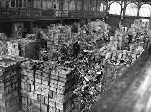 Fire at Floral Hall, Covent Garden, London WC2