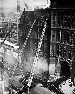 LCC-LFB Major fire at Prudential Insurance Building
