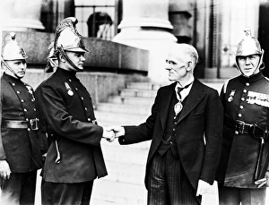 LCC-LFB Presentation of Silver gallantry medal