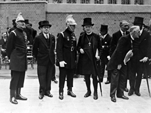 LFB Headquarters - Awaiting arrival of their majesties