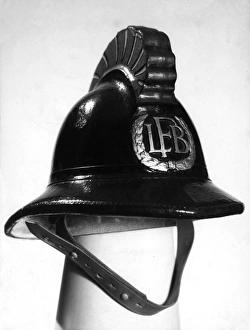 LFB new cork and rubber helmet
