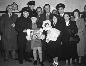 LFB presentation of Christmas gifts to orphans