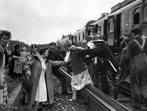 Train collision, Maze Hill Station, SE London