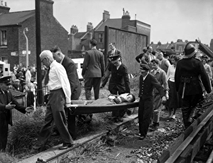 Train collision, Maze Hill Station, SE London